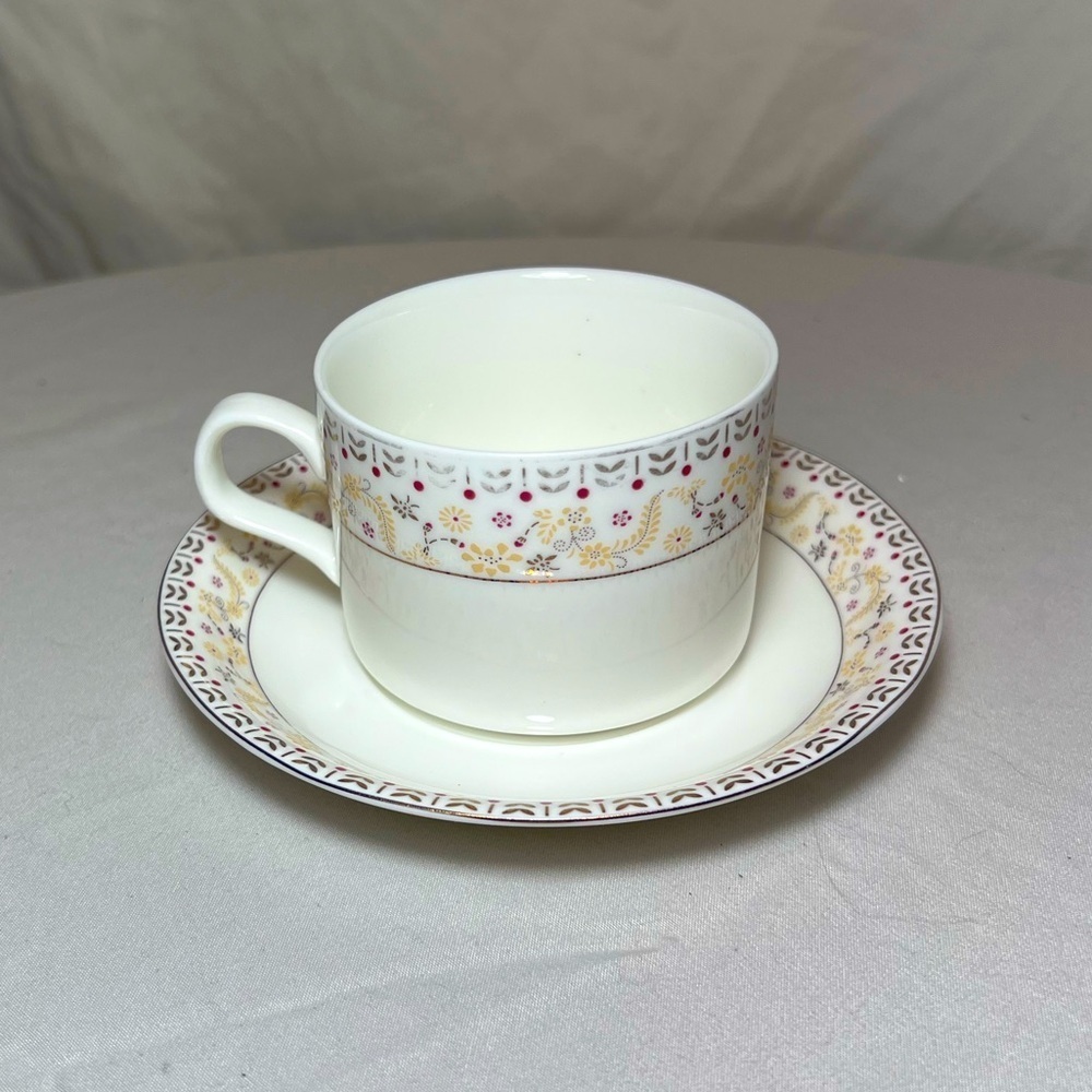 Kendal Porcelain China Tea Cup and Saucer
